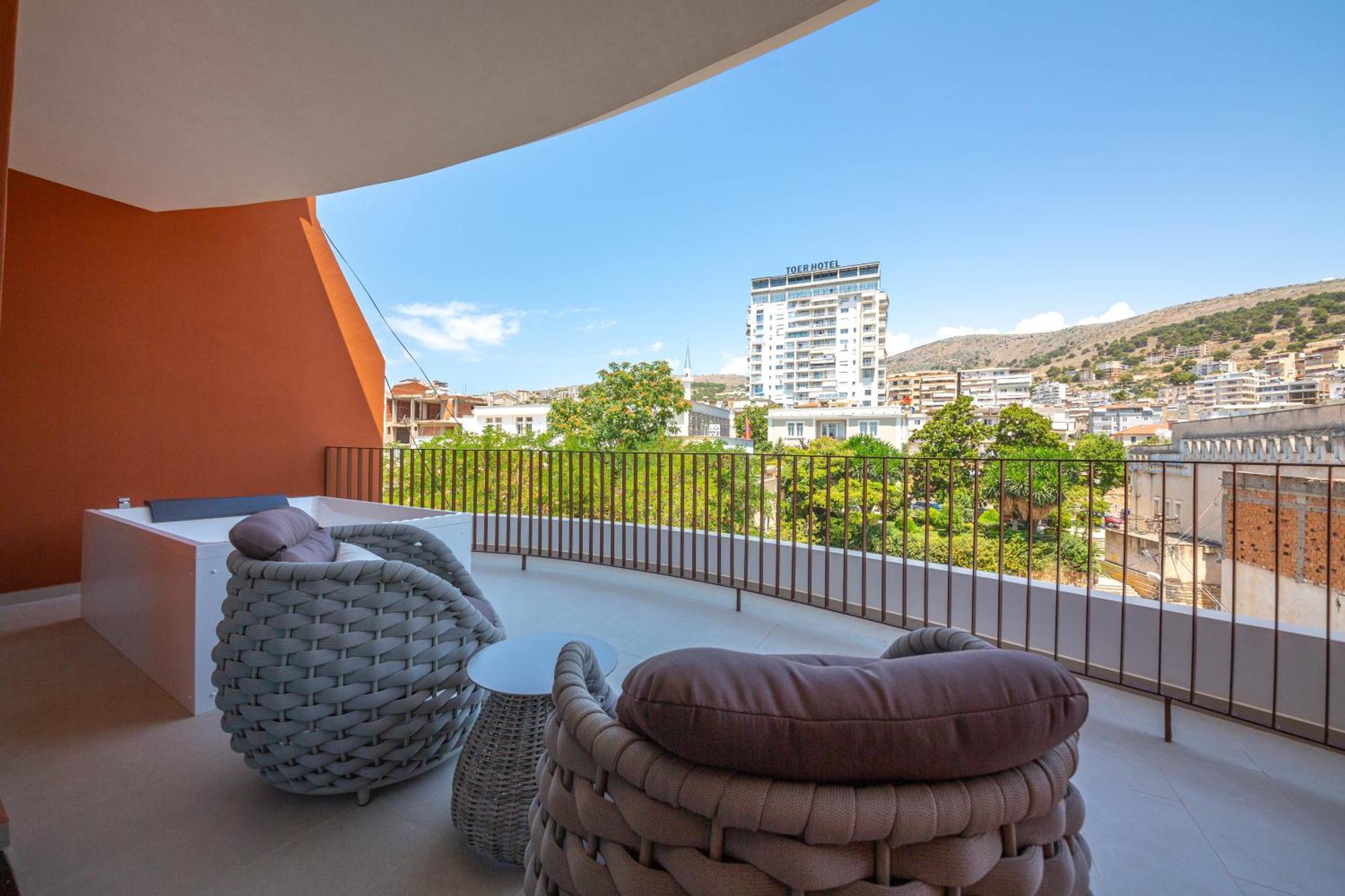 Hotel Vale Sarandë Exterior foto